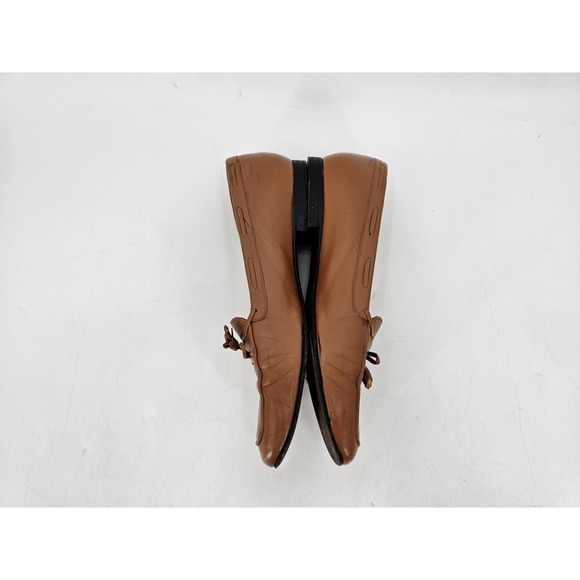 Ralph Lauren Purple Label Women's Quillis Loafer Brown Sz 7 1/2 Made In Italy - Picture 7 of 12